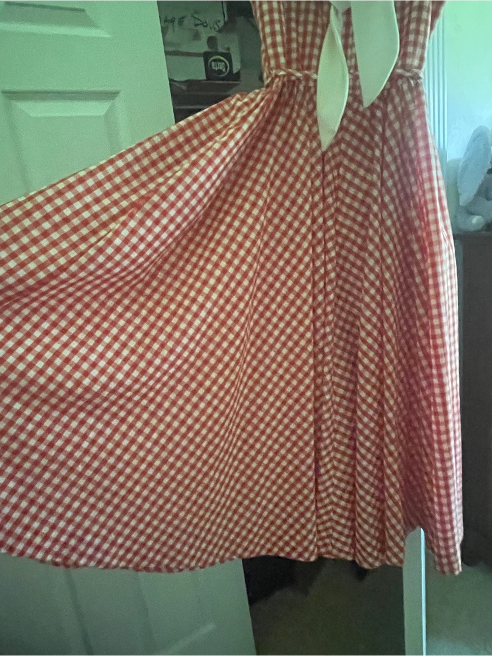 Lanz Originals Red and White Gingham Dress - Picture 8 of 9